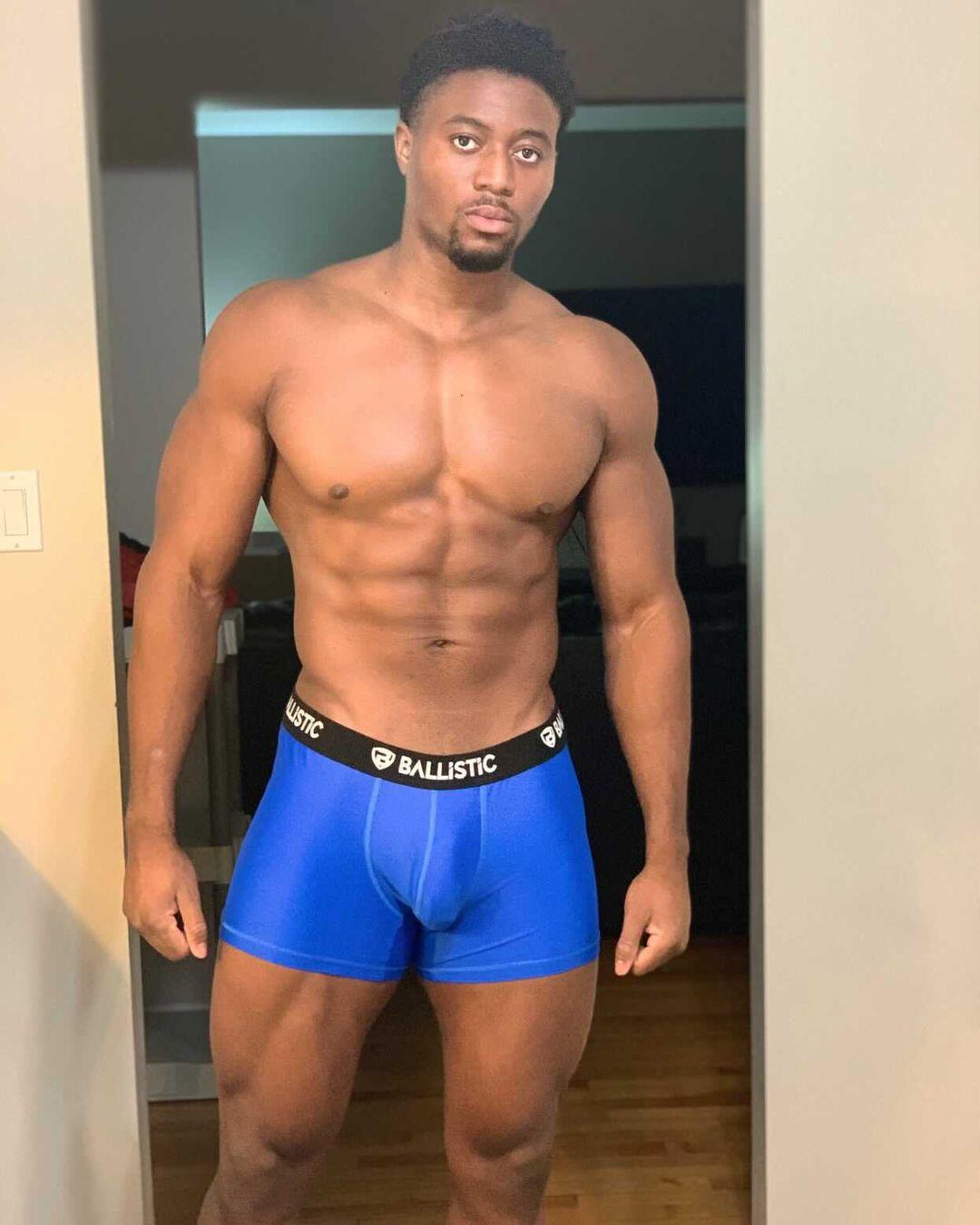 Ballistic Blue Lycra Boxer Brief - BALLISTIC MENSWEAR