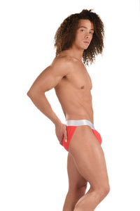 Ballistic Crimson Red Bikini Brief - BALLISTIC MENSWEAR