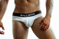 BRANT BRIEF - WHITE - BALLISTIC MENSWEAR