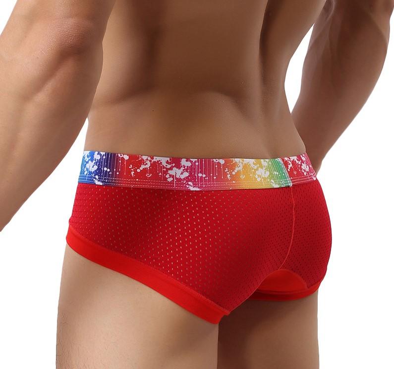 Pride Mesh Underwear - Torch Red - BALLISTIC MENSWEAR
